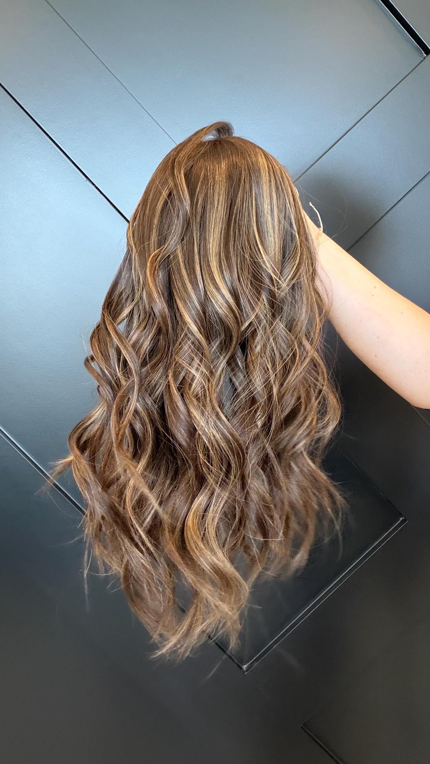 Hair Topper 12"-22" 130-180 % Density Monofilament and Silk Top Human Hair Topper – Custom Color & Size
