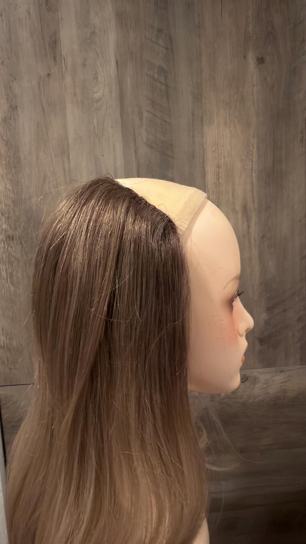 Layered European Remy Human Hair Hat Wig | Blonde Brown Balayage available in different colors 18-26" MICHAELLA