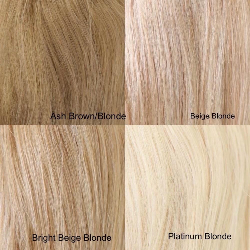 Human Hair Hairline Topper 2x11” or 3x11” | Halo Attachment | Ear-to-Ear Coverage | Thinning Hair & Alopecia | 14"-16/18" | ANGEL