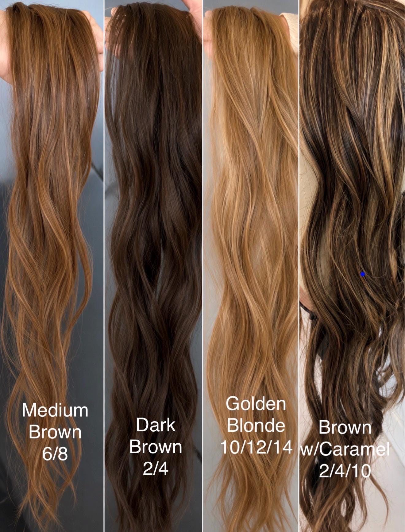 European Hair Octopus Clip Extensions | | 14”-26” Perm Curls on some colors | 4 legs 6”/Leg Hair Extension | Add Volume & Length TATA
