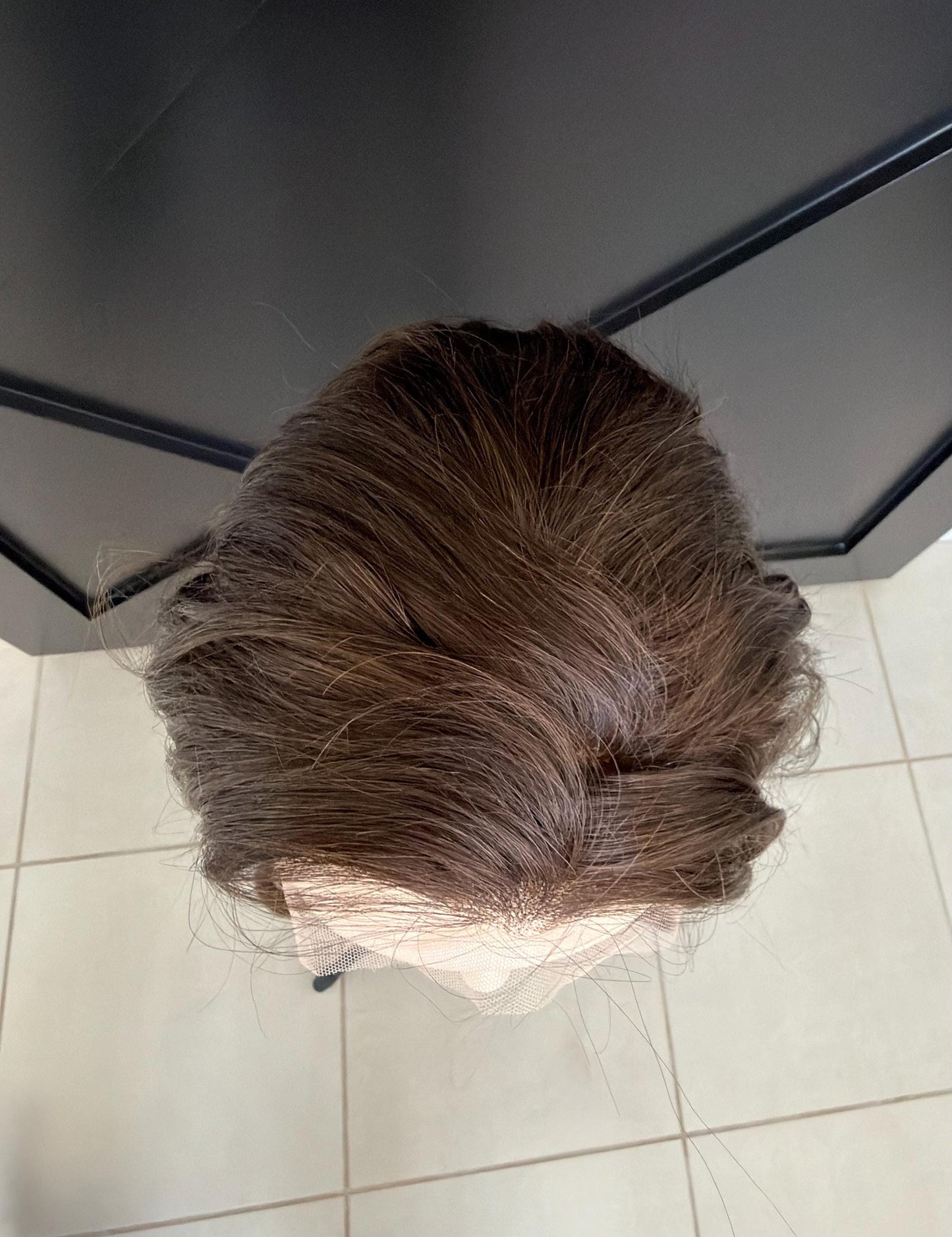 Human Hair T-crown T-Shaped Brazilian Hairline Topper 2x11 + 4x3 deep base | Halo Receding Hairline Thinning Hair & Alopecia |10”-16” CHACHI