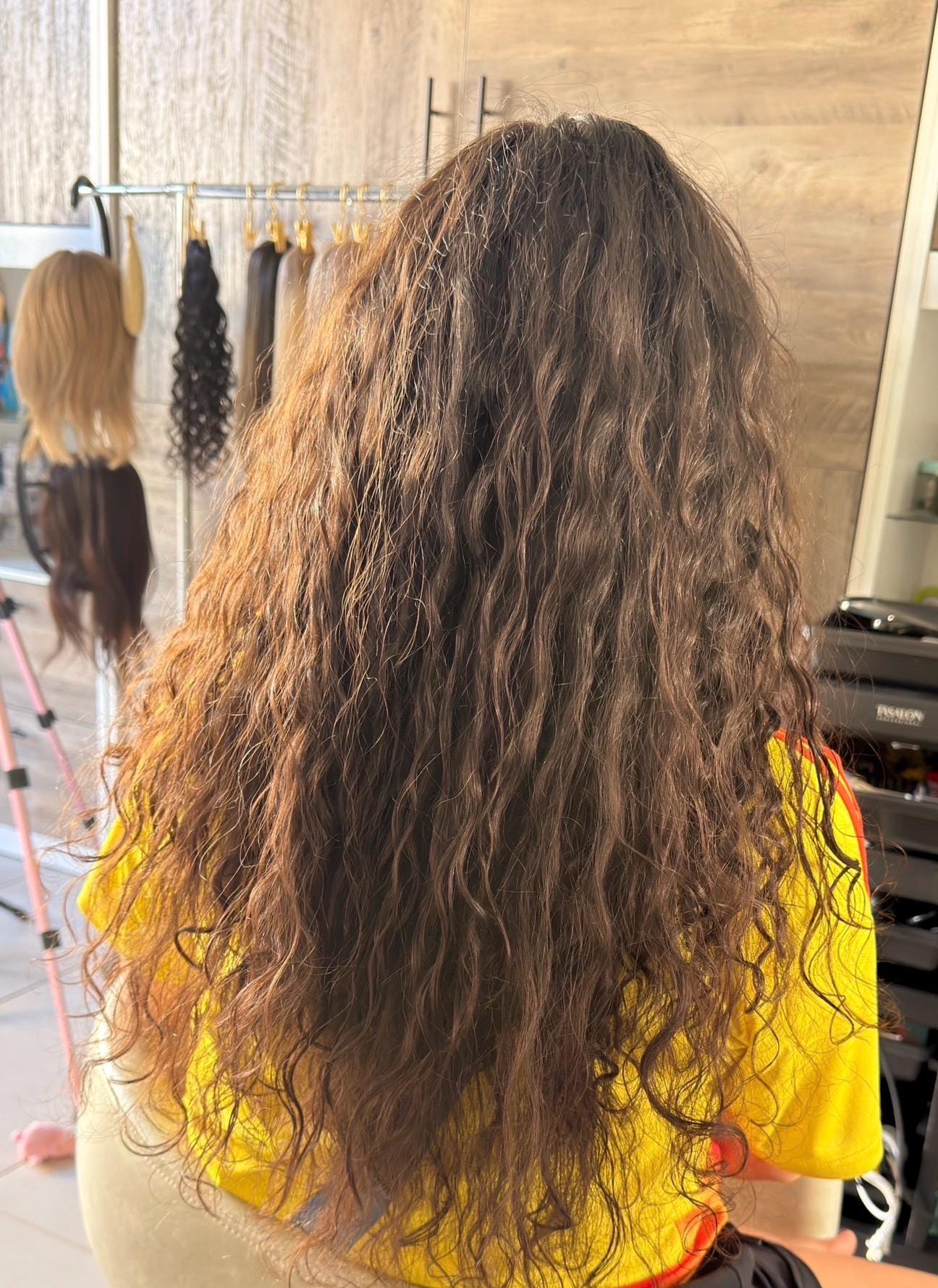 European Hair Octopus Clip Extensions | | 14”-26” Perm Curls on some colors | 4 legs 6”/Leg Hair Extension | Add Volume & Length TATA