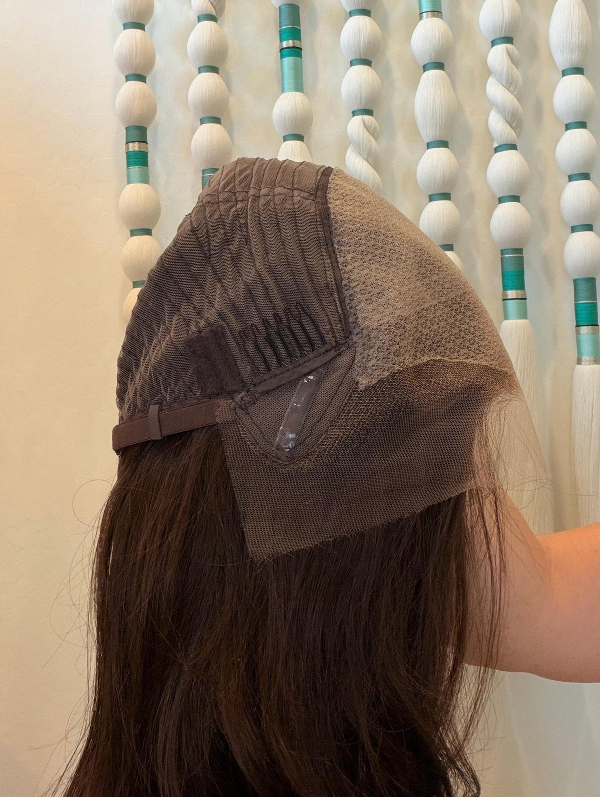 BON BON Layered Brazilian Remy Human Hair Wig | Natural Density 5x5.5” Lace Top Wig | 18-28” Brown #3 Matte