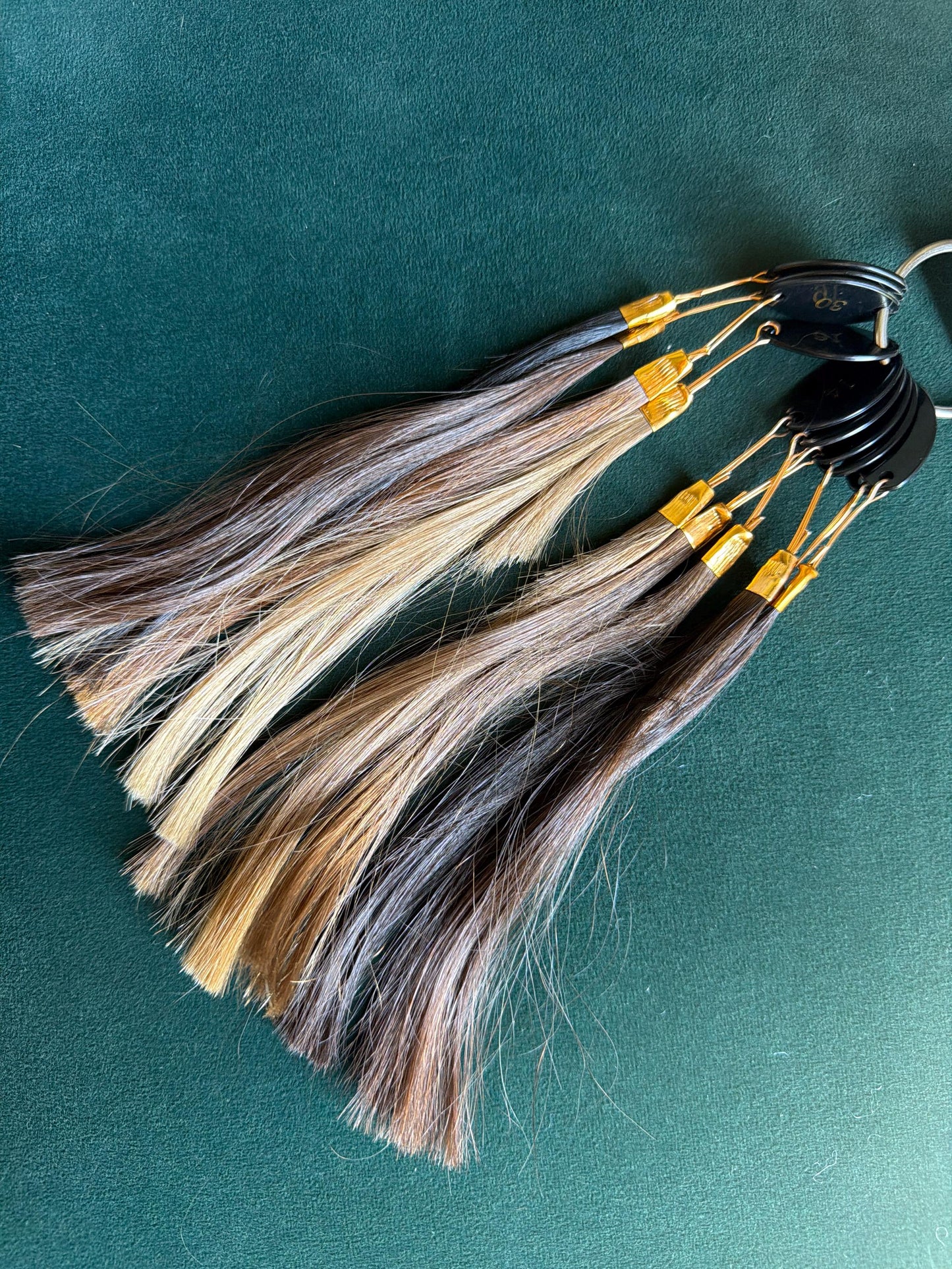 Human Hair Color Ring | Find Your Perfect Hair Piece Match | Custom Wig & Topper Color Selection | Refundable with Hair Piece Purchase