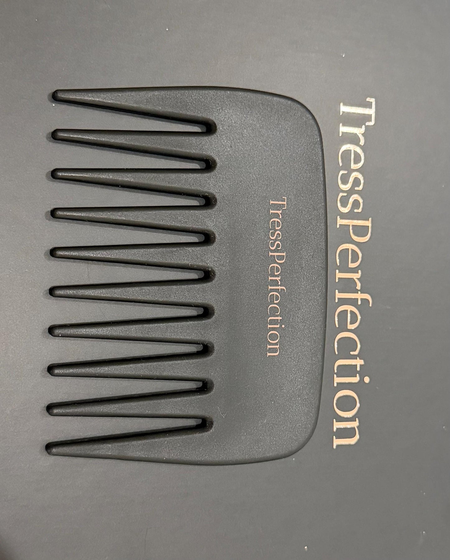 Wide Tooth Wig Comb for Wigs and Hair Toppers Gentle Detangling Comb for Human Hair and Synthetic Wigs Wig Care Tool Wig not included