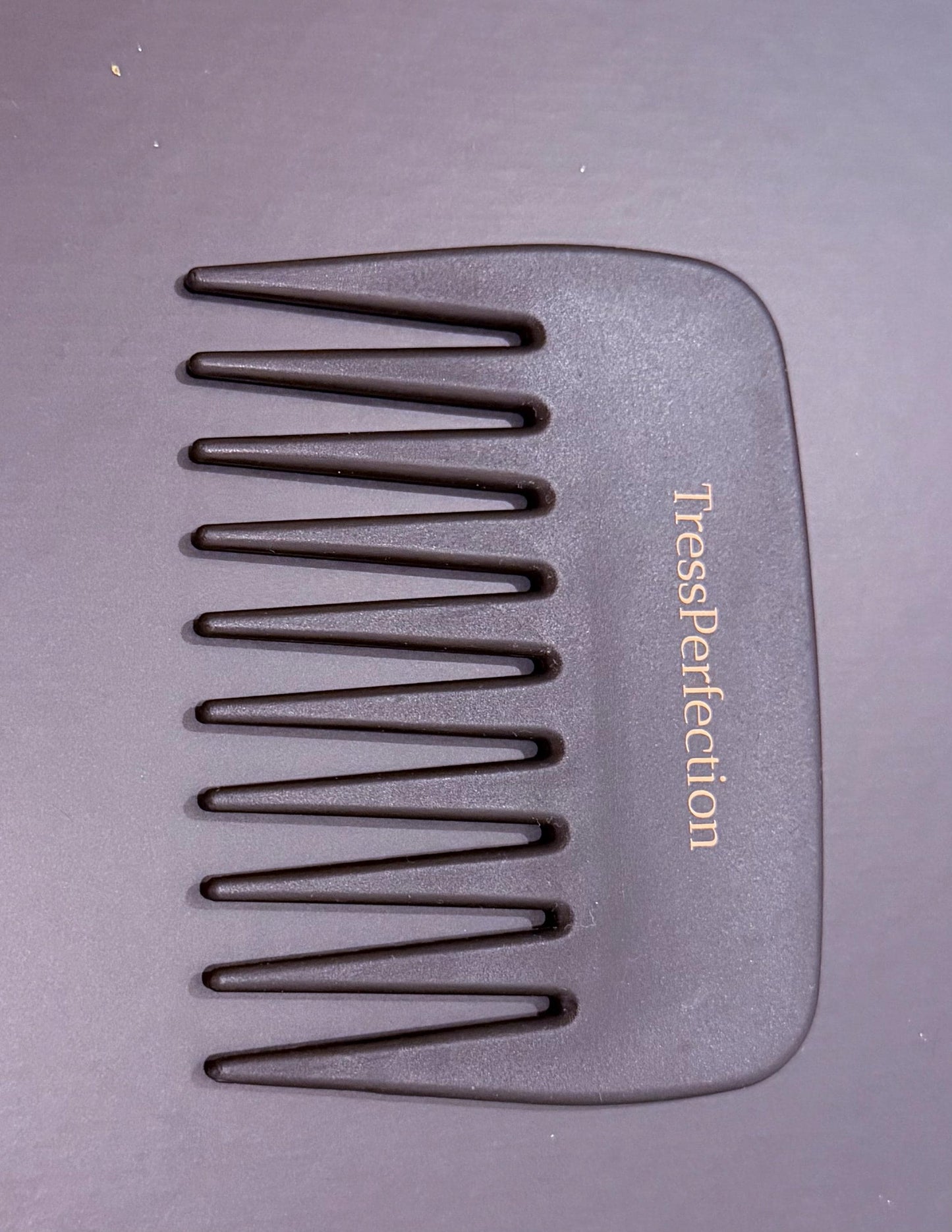 Wide Tooth Wig Comb for Wigs and Hair Toppers Gentle Detangling Comb for Human Hair and Synthetic Wigs Wig Care Tool Wig not included