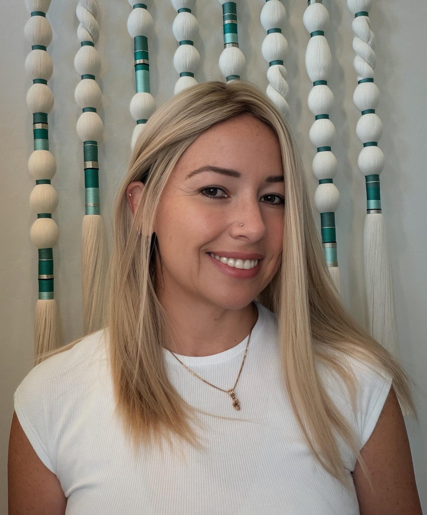 PUDDING 18" 8x8 topper 4x4 Silk Top Human Hair Topper – Ashy Blonde with Highlights | | Realistic Scalp Look | Brazilian Remy Human Hair