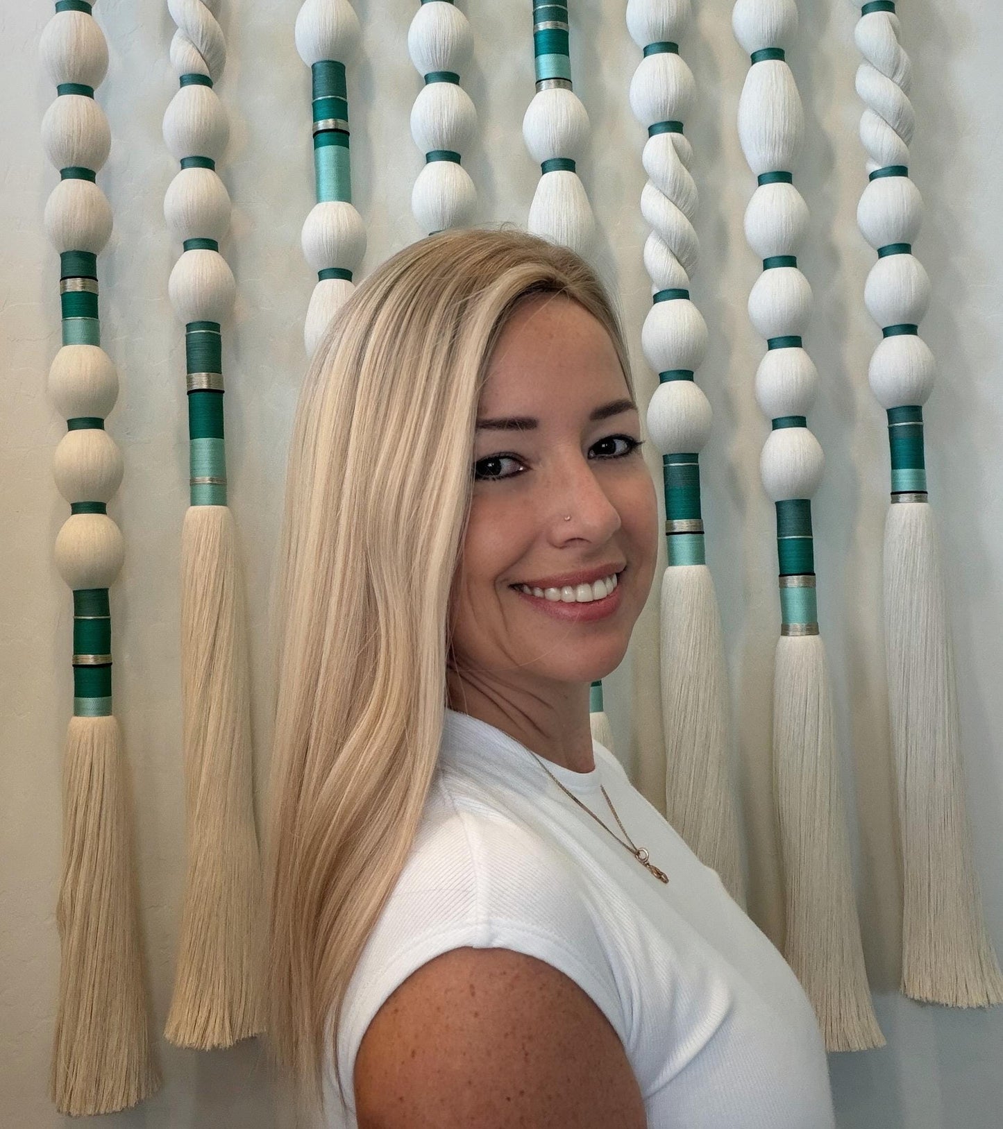 PARFAIT 18" 8x8 topper 4x4 Silk Top Human Hair Topper – Ashy Blonde with dimension | Realistic Scalp Look | Brazilian Remy Human Hair