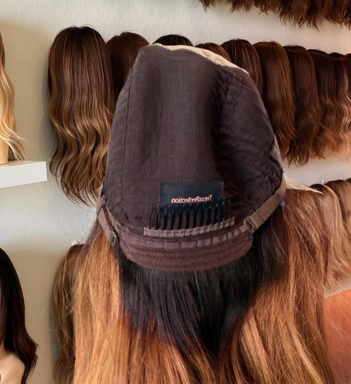 BAKLAVA Lace Front Wig with Liner Premium Brazilian Human Hair | Dark roots Blonde Balayage Natural Density 18-28" Ready to Ship as Shown