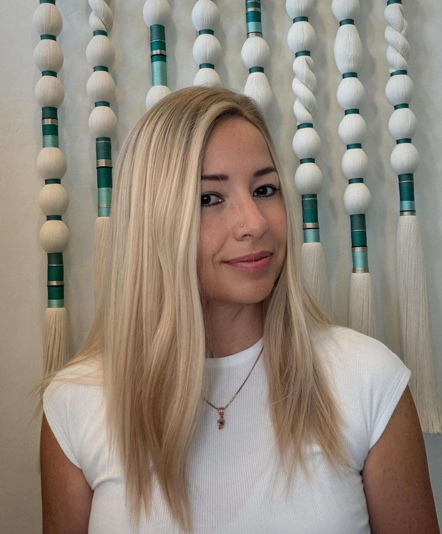 PARFAIT 18" 8x8 topper 4x4 Silk Top Human Hair Topper – Ashy Blonde with dimension | Realistic Scalp Look | Brazilian Remy Human Hair