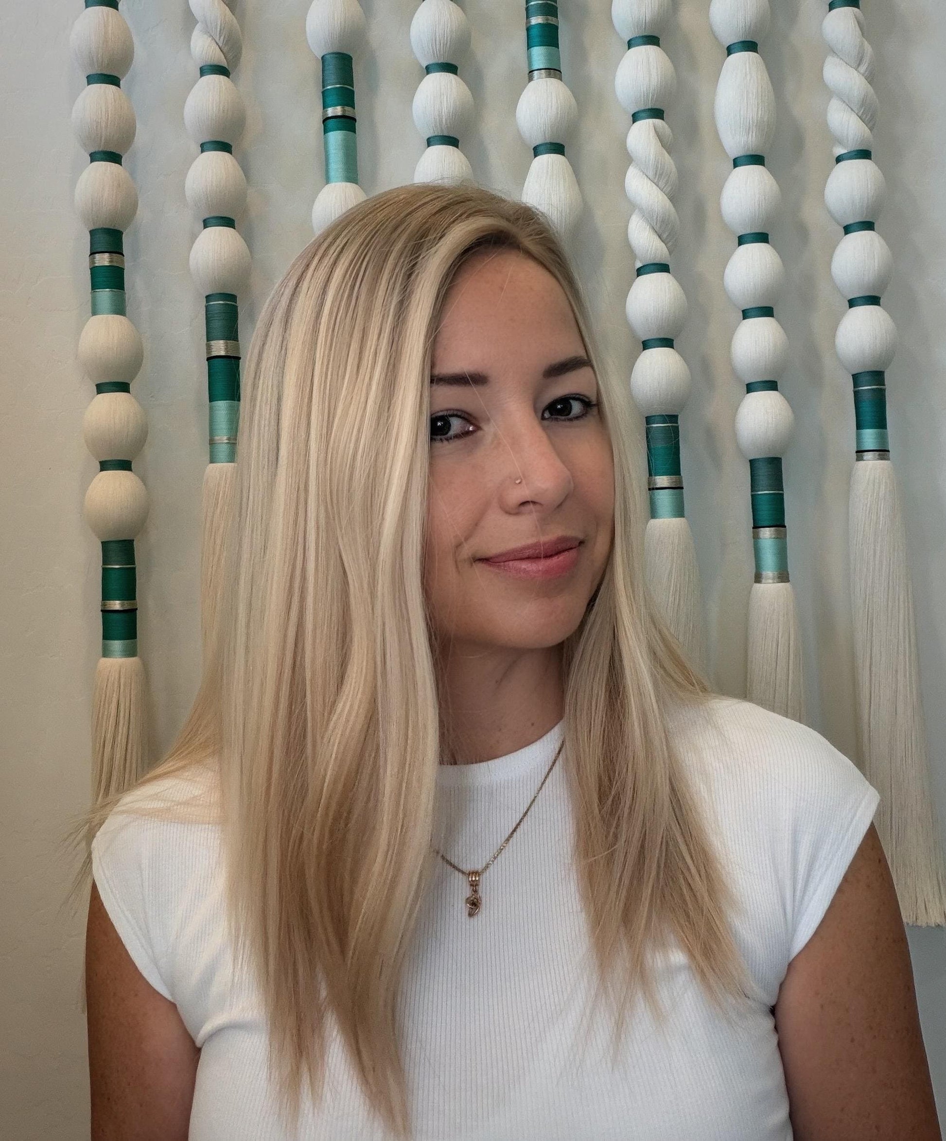 PARFAIT 18" 8x8 topper 4x4 Silk Top Human Hair Topper – Ashy Blonde with dimension | Realistic Scalp Look | Brazilian Remy Human Hair