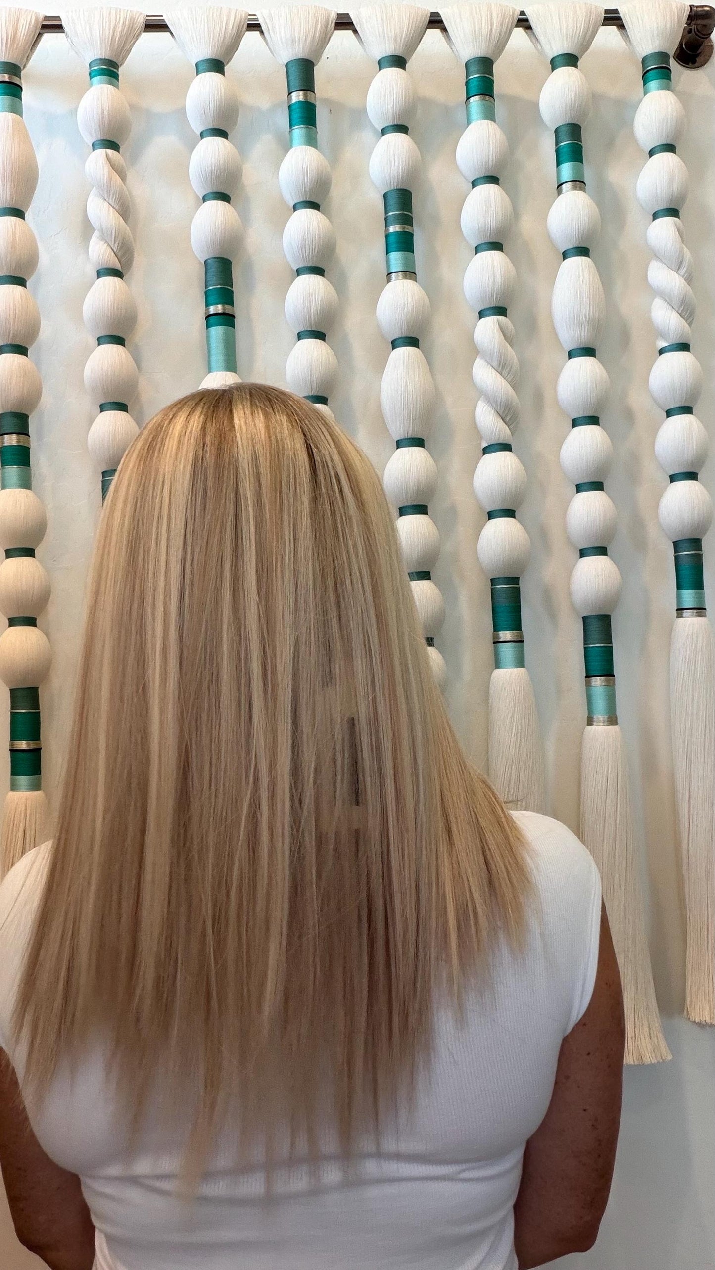 PARFAIT 18" 8x8 topper 4x4 Silk Top Human Hair Topper – Ashy Blonde with dimension | Realistic Scalp Look | Brazilian Remy Human Hair