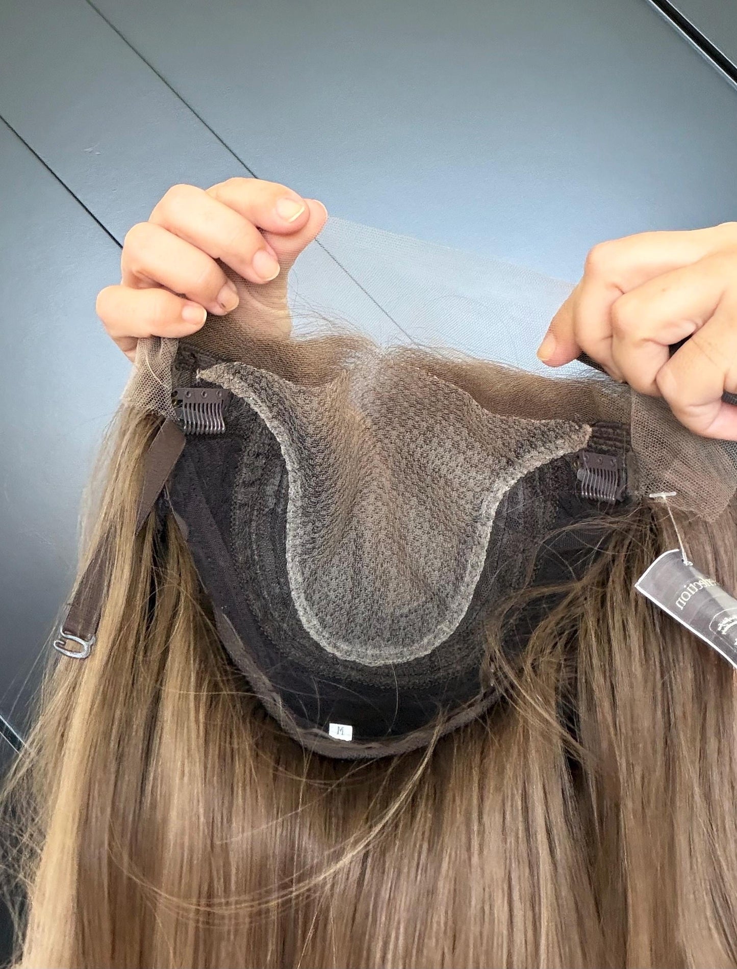 RAMONA Russian Human Hair Lace Topper 18” 5x6, 7x7, 8x8, 9x9 | Blonde Balayage Wig | Russian Remy Hair | luxury silky Remy hair natural