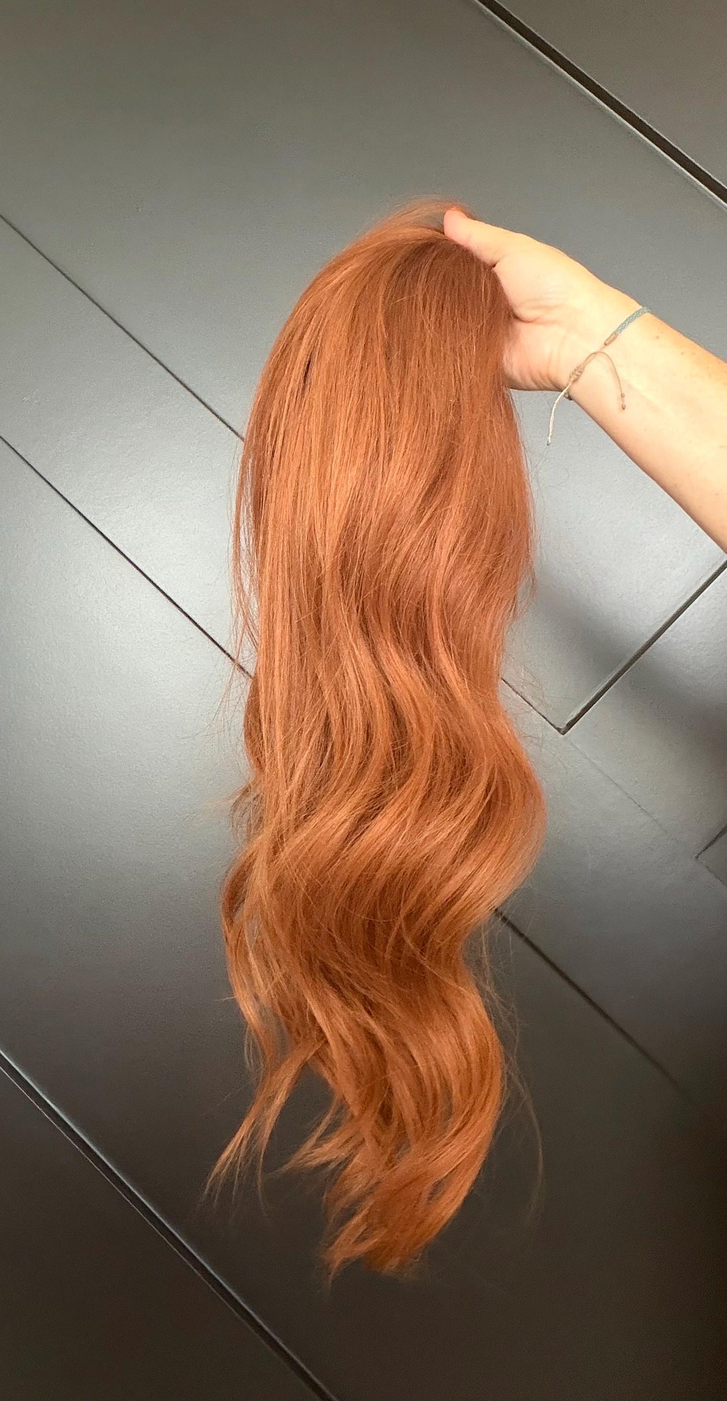 SPICYPOPPY 9x9 Clipless European Remy Human Hair Topper | 5x5 Lace front topper, Dark Brown, 16-26”, color customization available