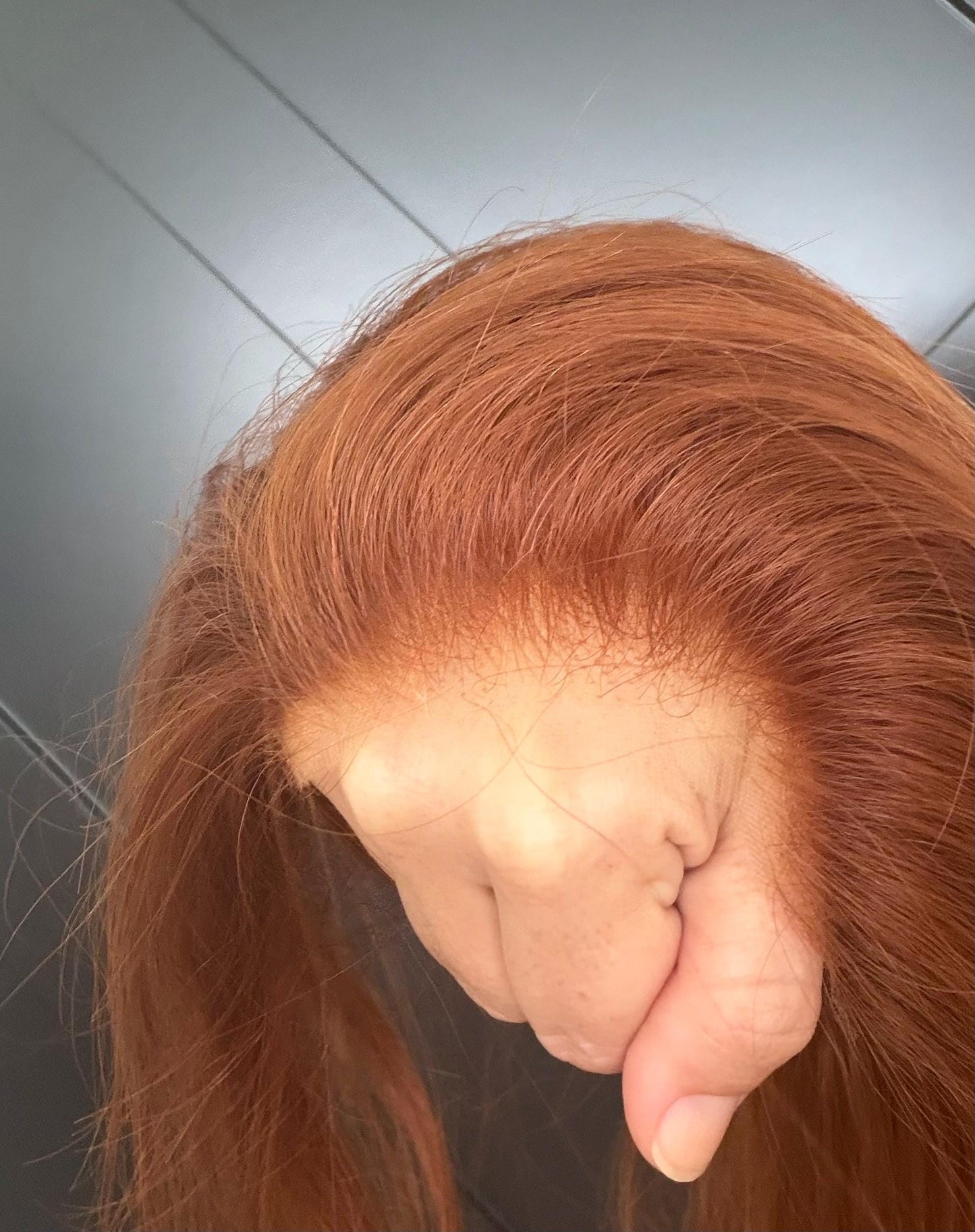 SPICYPOPPY 9x9 Clipless European Remy Human Hair Topper | 5x5 Lace front topper, Dark Brown, 16-26”, color customization available