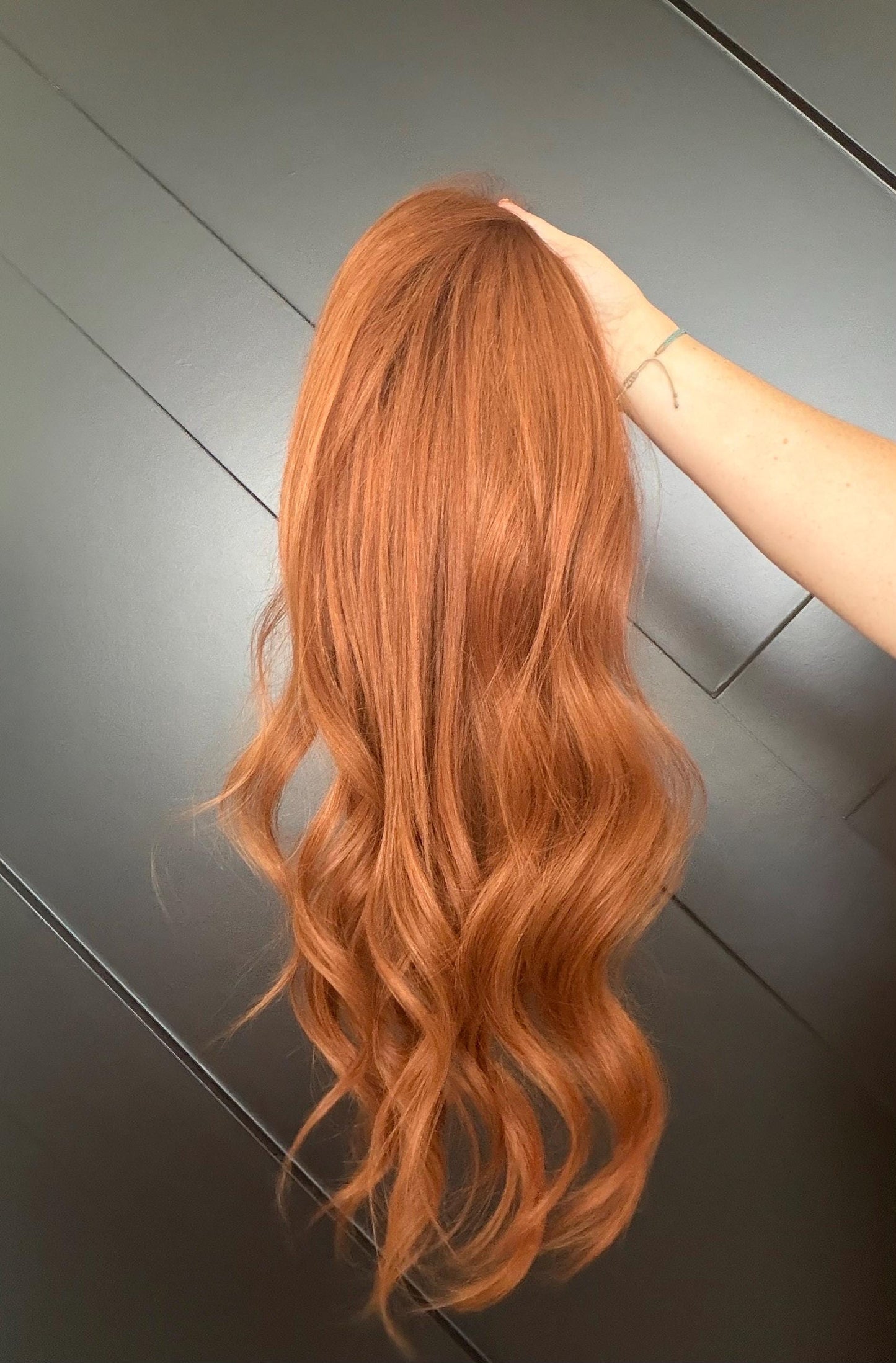 SPICYPOPPY 9x9 Clipless European Remy Human Hair Topper | 5x5 Lace front topper, Dark Brown, 16-26”, color customization available