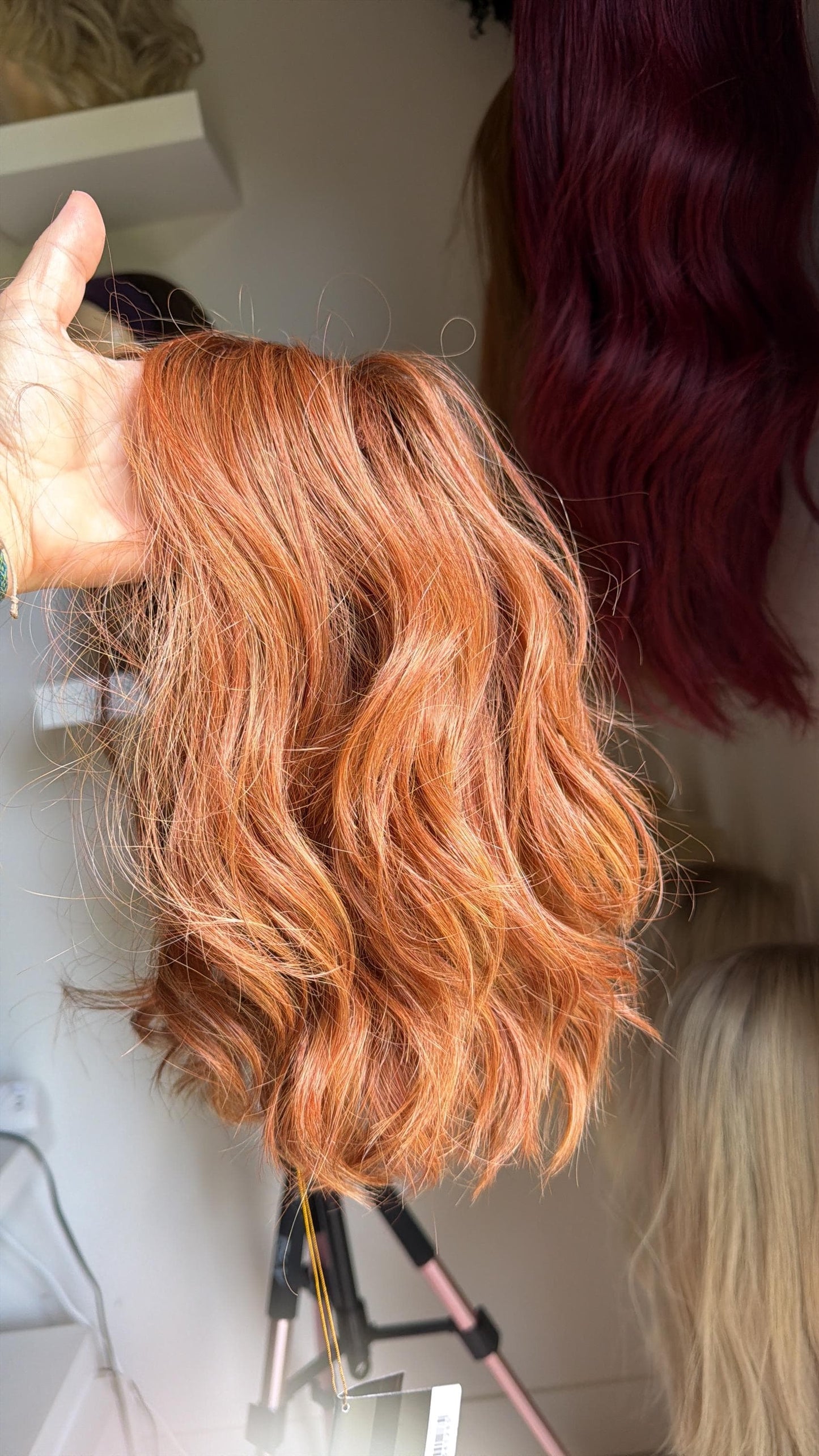 HAPPY HF V Synthetic Heat Friendly Luxury Fibers Glueless Wig