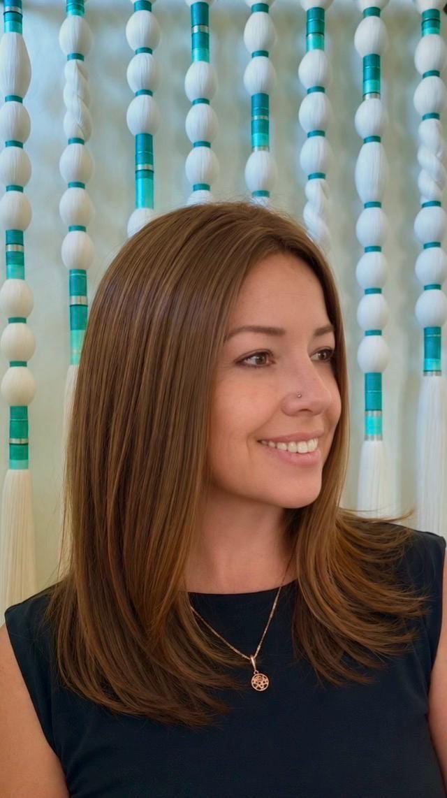 CASSATTA 5x6”” Remy Human Hair Topper 18” monofilament top| Low Density | Truffle Brown