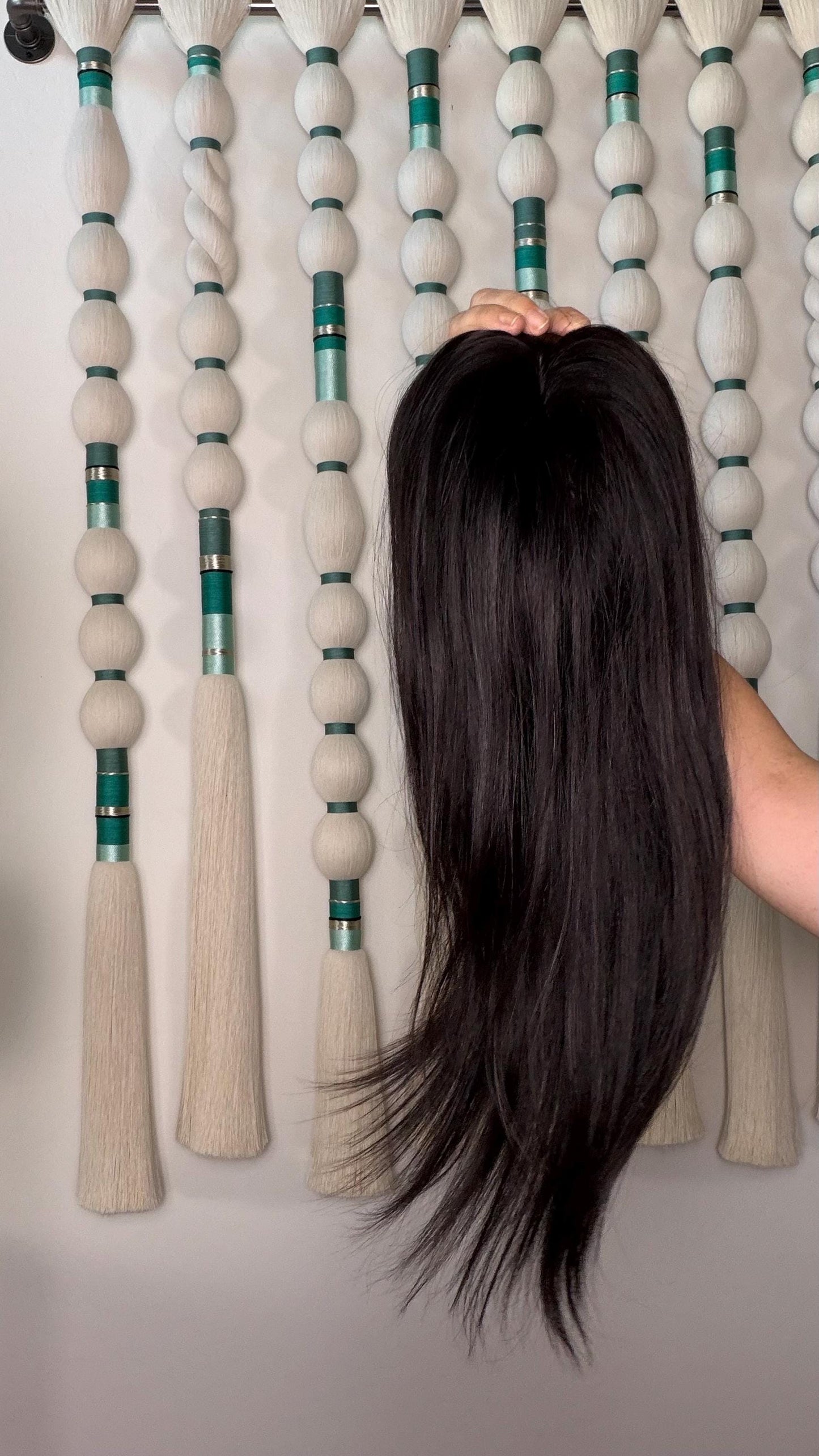 CANELE 6.5x7”” Remy Human Hair Topper 16” silk top| Natural Density | Natural Black
