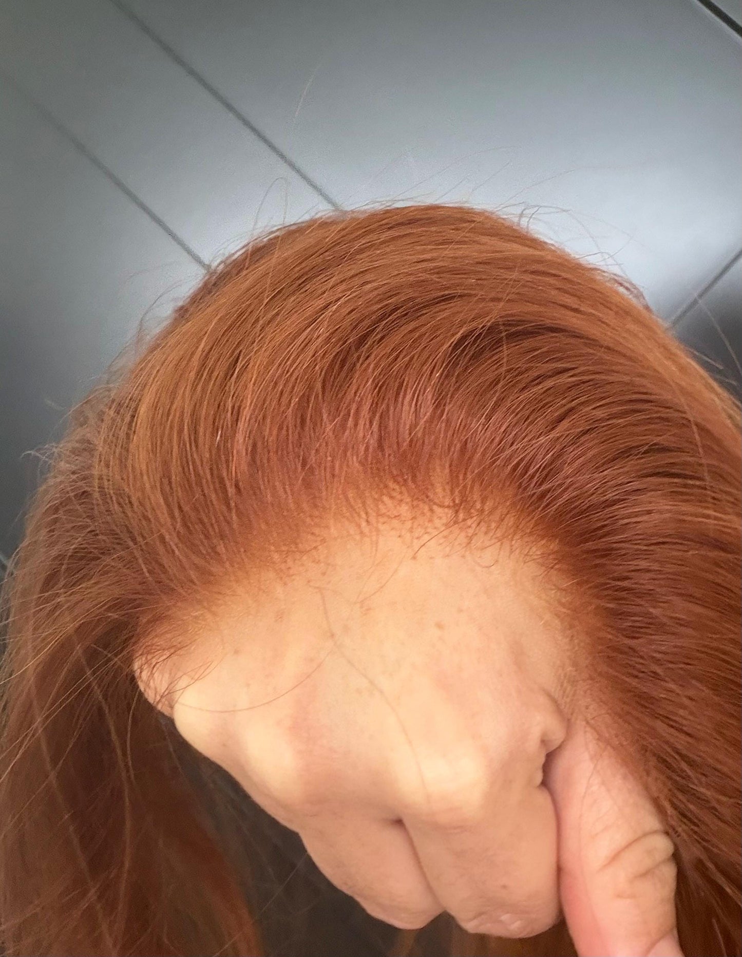 SPICYPOPPY 9x9 Clipless European Remy Human Hair Topper | 5x5 Lace front topper, Dark Brown, 16-26”, color customization available