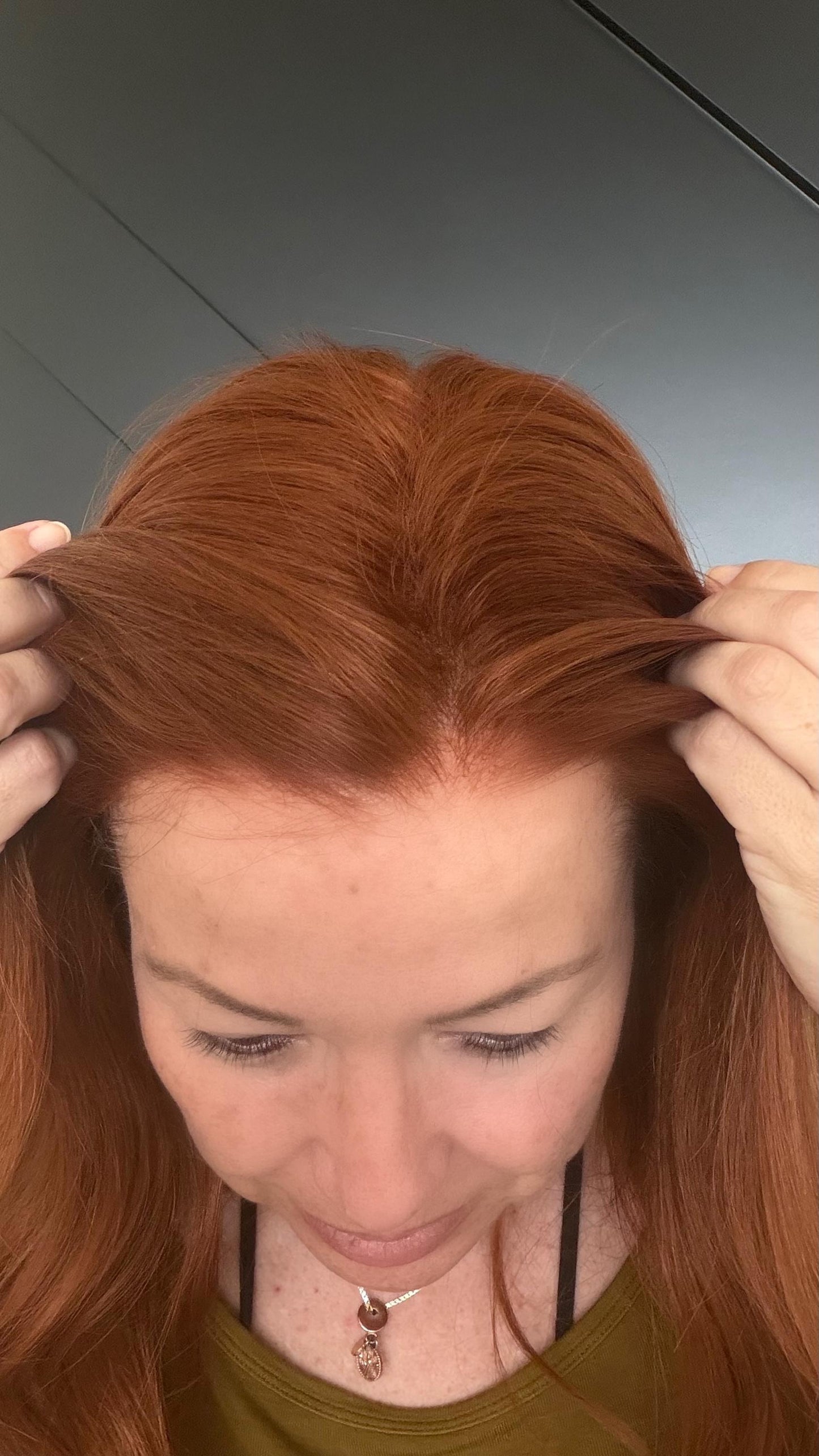 SPICYPOPPY 9x9 Clipless European Remy Human Hair Topper | 5x5 Lace front topper, Dark Brown, 16-26”, color customization available