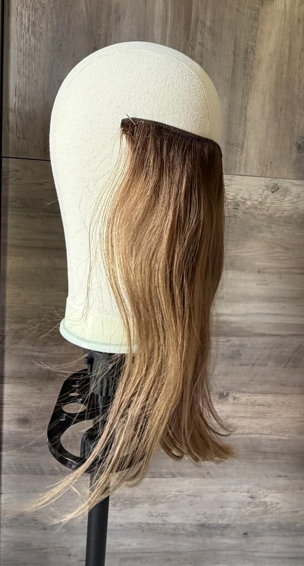 Clearance Clip-In Crown Volumizing Human Hair topper | more colors | Crown Filler Seamless Clip-In Volume Enhancer ROSAL