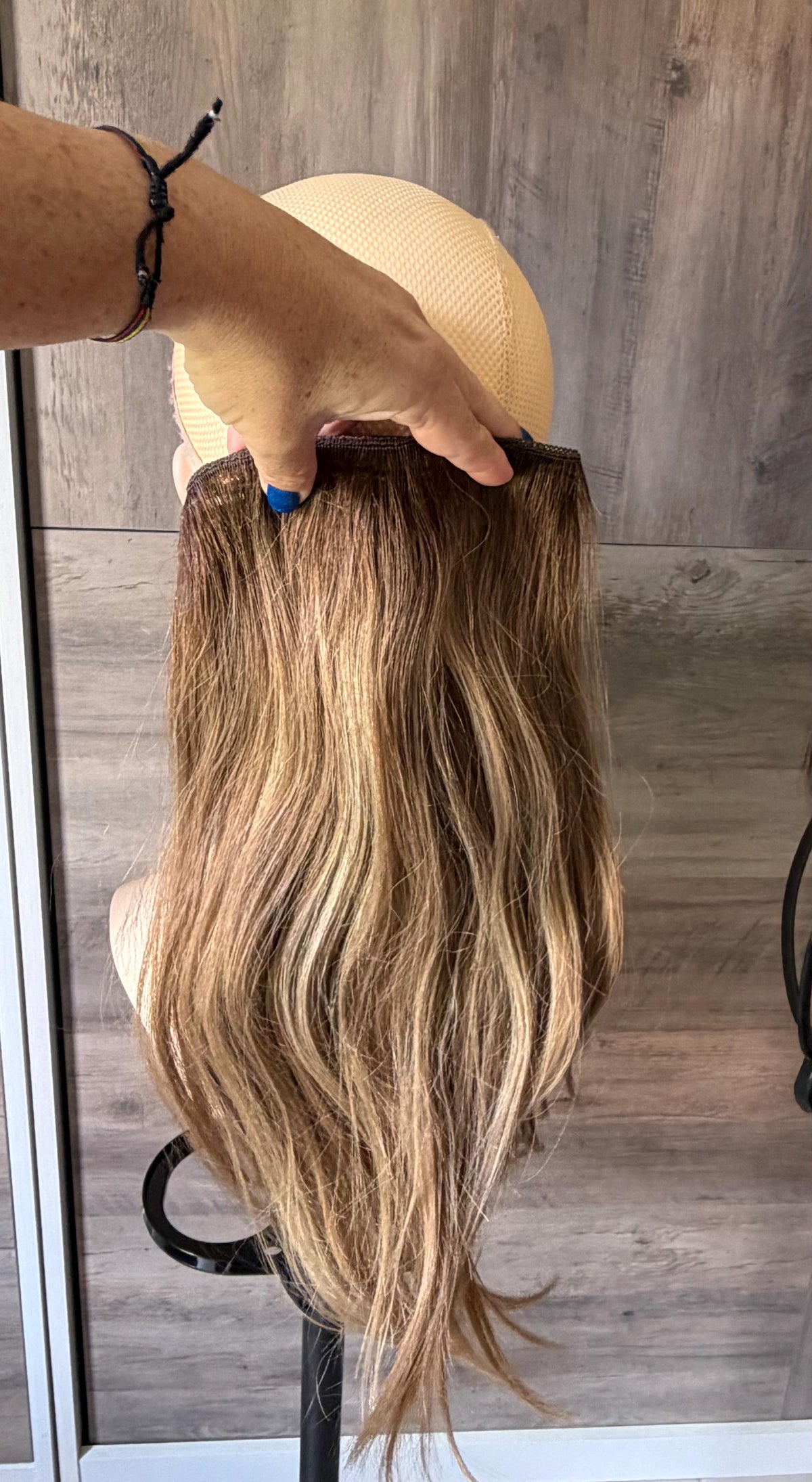 Clearance Clip-In Crown Volumizing Human Hair topper | more colors | Crown Filler Seamless Clip-In Volume Enhancer ROSAL