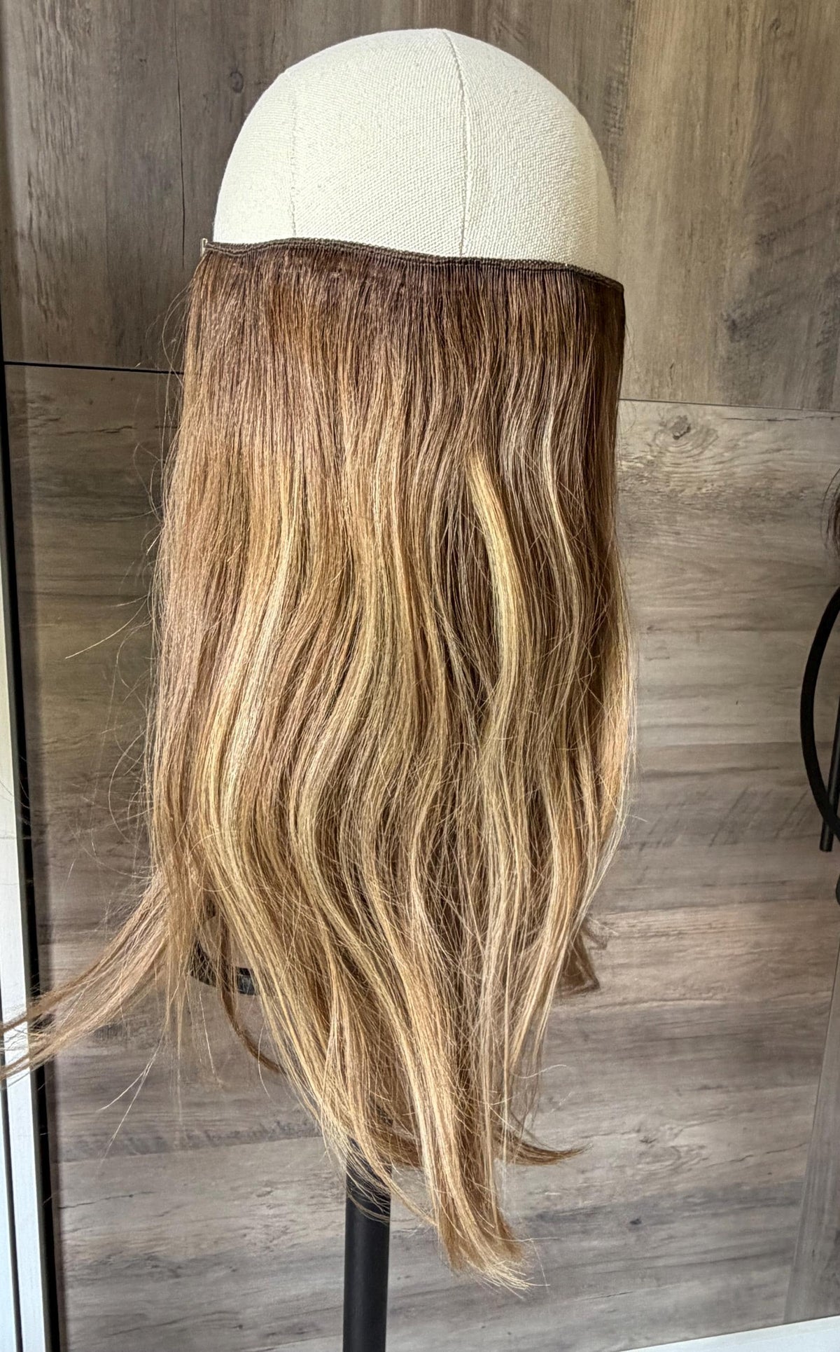 Clearance Clip-In Crown Volumizing Human Hair topper | more colors | Crown Filler Seamless Clip-In Volume Enhancer ROSAL