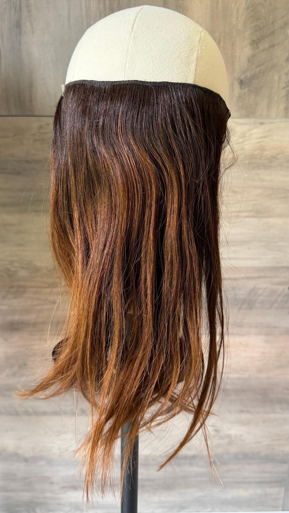 Clearance Clip-In Crown Volumizing Human Hair topper | more colors | Crown Filler Seamless Clip-In Volume Enhancer ROSAL