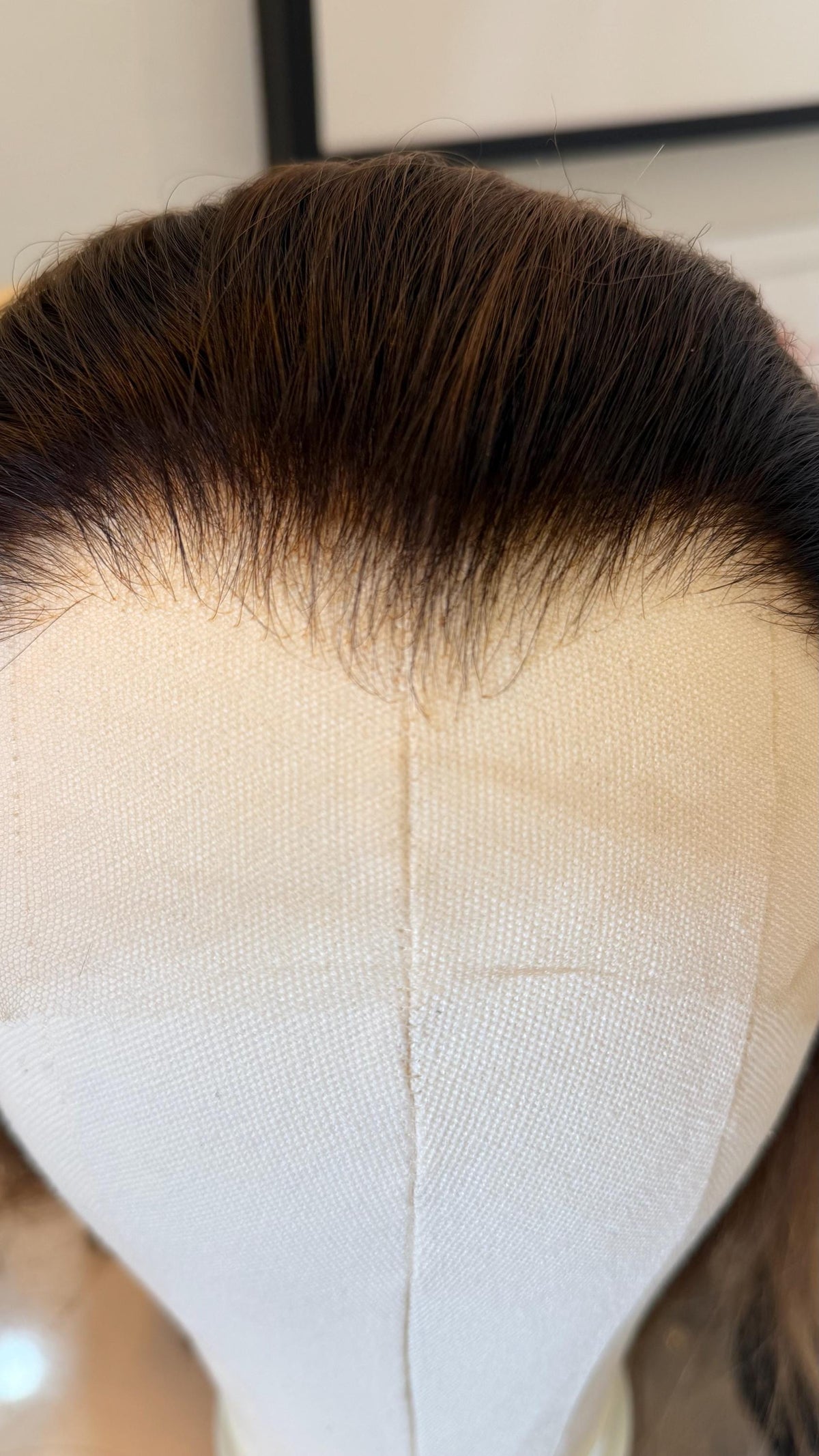 HILLARY Brazilian Remy Human Hair Wig | Natural Density 13x6 Lace front Wig | widows peak 18-28” dark root Blonde caramel Balayage.