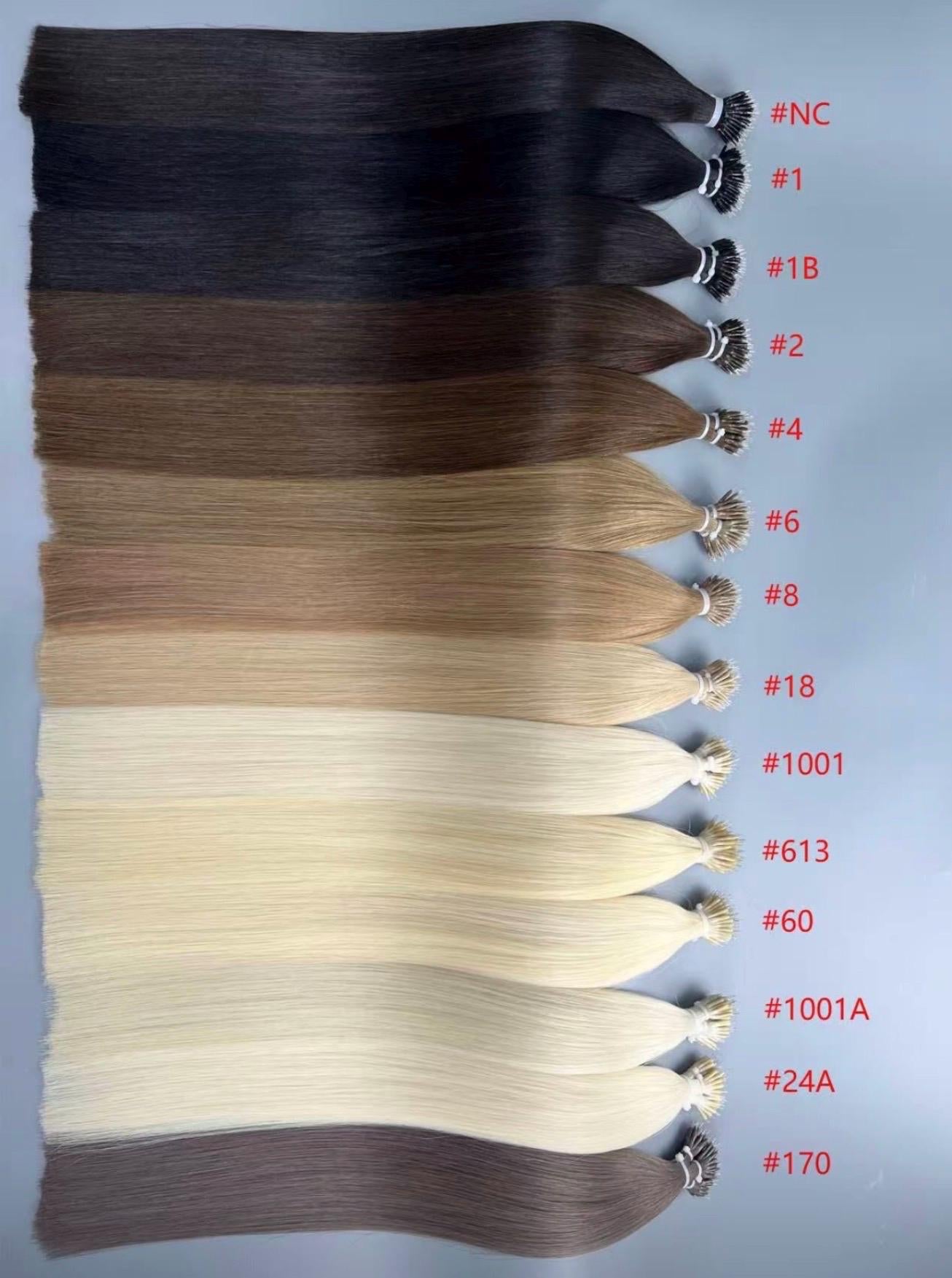 Human Hair Extensions Color Ring Blonde Brunette Balayage Piano Colors Human Hair Swatches Perfect Match for Extensions Toppers and Wigs