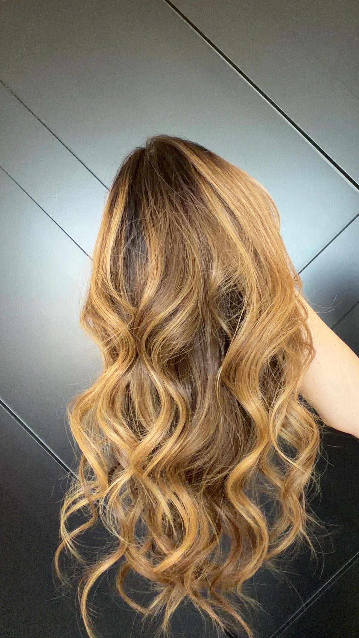 ROSS Lace Front Wig with Liner | Premium European Human Hair | Brunette Blonde Balayage | Natural Density | 18”-26” Bleached Knots
