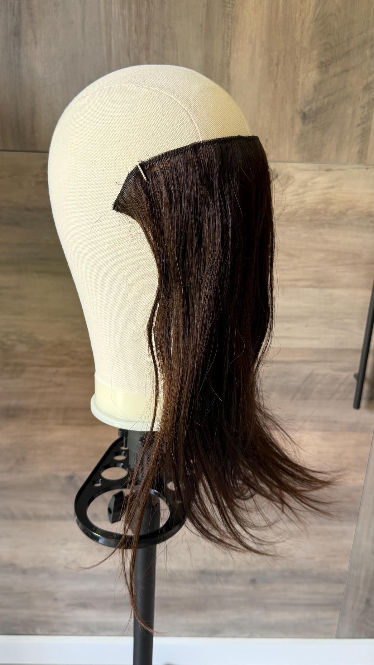Clearance Clip-In Crown Volumizing Human Hair topper | more colors | Crown Filler Seamless Clip-In Volume Enhancer ROSAL