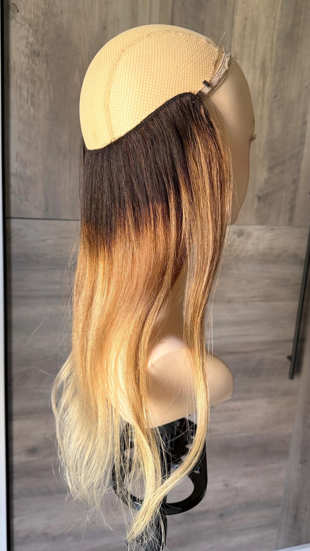 Clearance Clip-In Crown Volumizing Human Hair topper | more colors | Crown Filler Seamless Clip-In Volume Enhancer ROSAL