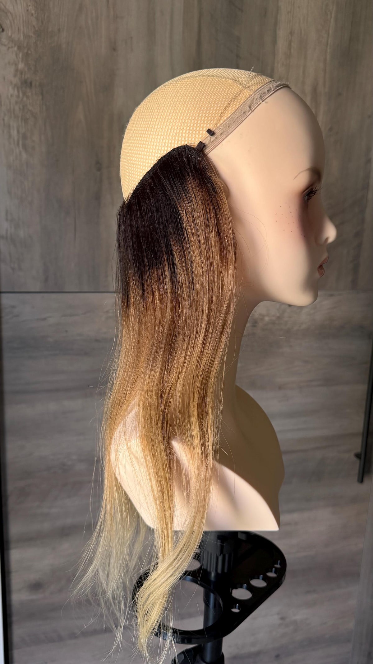Clearance Clip-In Crown Volumizing Human Hair topper | more colors | Crown Filler Seamless Clip-In Volume Enhancer ROSAL
