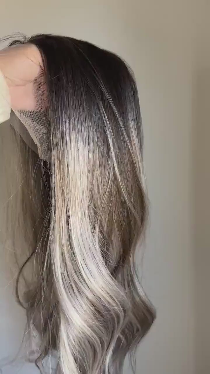 Natural Lace Front Wig –26” Futura Fiber Free Part | Customizable | 150–180% Density Natural density Layered customization available ALGODON