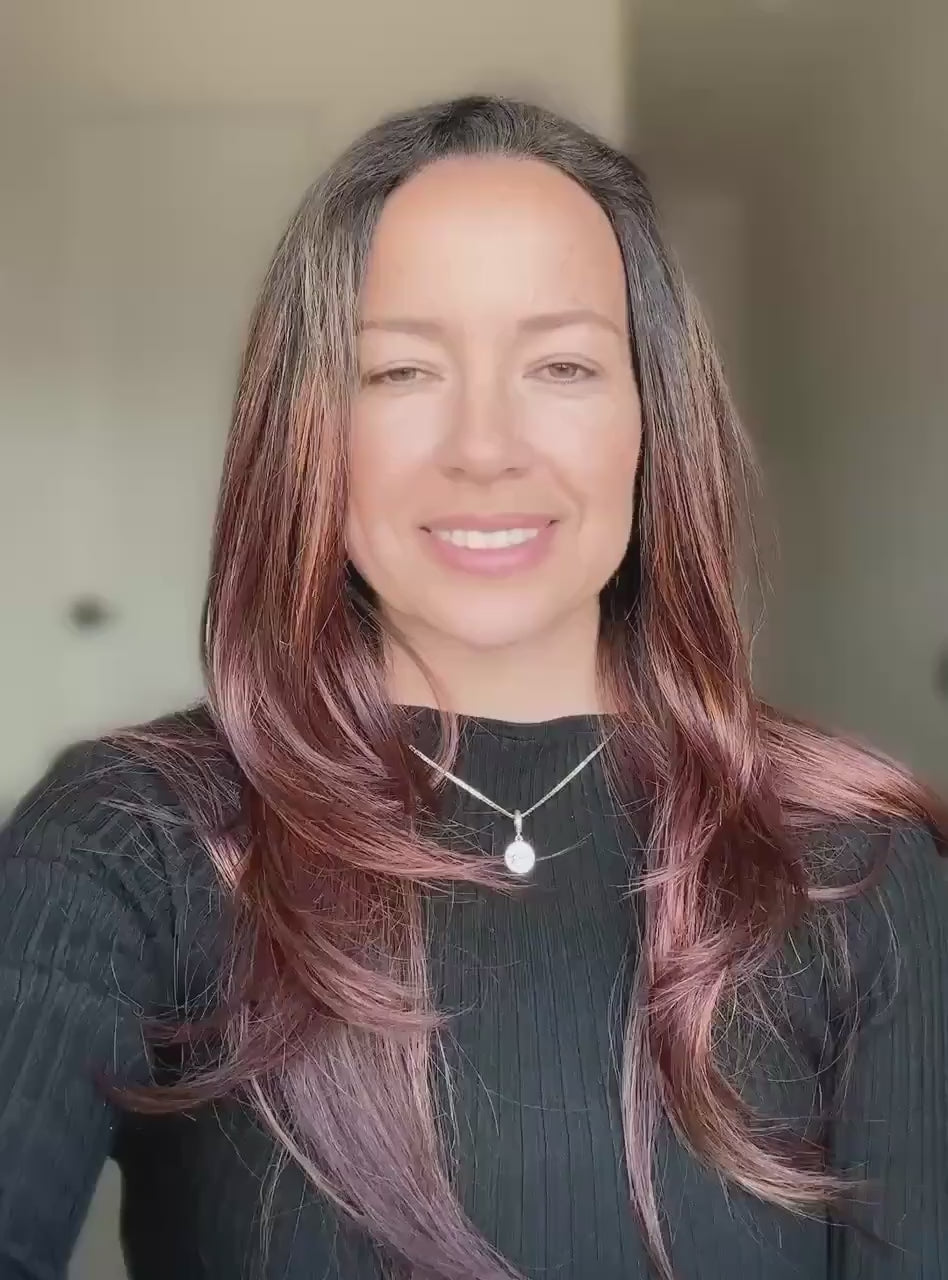 CELESTE  Synthetic Heat Friendly Wig | Natural Density  | 22" Length | Handcrafted for Natural Volume & Coverage