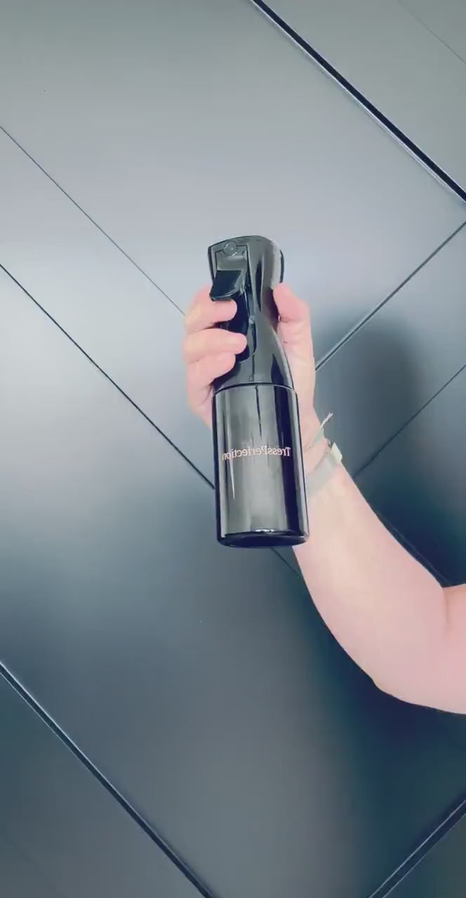 Continuous Fine Mist Spray Bottle 6.8oz for Wigs, Hair Toppers, Styling