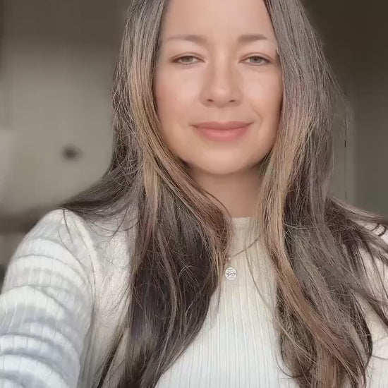 Lace Front Wig: 26" Heat-Resistant Futura Fiber, Natural Layers Natural density Free part customization available GARDENIA